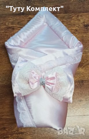 Луксозно порт бебе (одеяло) за изписване и за бебета от 0 до 6мец, снимка 11 - Спално бельо и завивки - 37954337