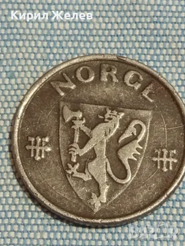 Стара монета 5 йоре 1941г. Норвегия рядка за КОЛЕКЦИЯ 37818, снимка 3 - Нумизматика и бонистика - 48755873