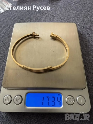 17.34гр 19см златна гривна / златно колие / синджир / ланец / злато / GOLD 585 / 14 карата 142 лв за, снимка 2 - Гривни - 52131526