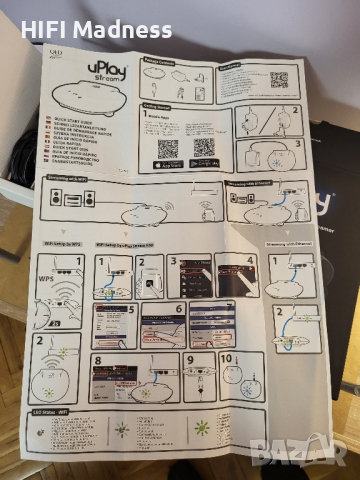 QED uPlay Hi-Fi network music streamer , снимка 12 - Ресийвъри, усилватели, смесителни пултове - 44622534