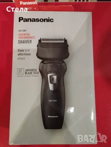 Panasonic ES-RW31 Самобръсначка с 2 остриета за мокро/сухо черна, снимка 1 - Друго оборудване - 48426366