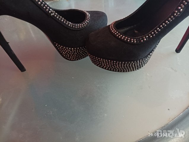 Дамски обувки висок ток, снимка 4 - Дамски елегантни обувки - 40862275