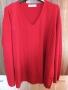 Дамски пуловер червен 3XL/4XL, снимка 5