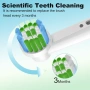 Резервни глави за електрическа четка за зъби, съвместими с Oral B Braun, 16 броя, снимка 8