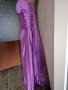 Дълга сатен коприна   рокля. , снимка 8