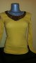 Намаление нова жълта блузка, снимка 1 - Блузи с дълъг ръкав и пуловери - 42678501