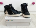 Високи, кожени кецове Geox, номер 27, снимка 2