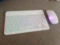 Безжични с RGB подсветка Bluetooth Мишка и клавиатура за TV box / Android box компютър / лаптоп, снимка 1
