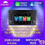 Мултимедия за Мерцедес ML-Class W164 и GL-Class X164        2Din 7-инчa *Android|Carplay | Bluetooth, снимка 1