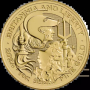 Една тройунция 24 карата Златна Монета Британия и Либърти 2024, снимка 1 - Нумизматика и бонистика - 44681420