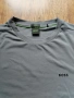 BOSS Stretch-cotton T-shirt with logo - страхотна мъжка тениска Л КАТО НОВА, снимка 1
