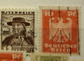 Лот пощенски марки Германия, Австрия-1876-1961 г, снимка 6