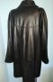 Манто тип пелерина от естествена кожа "Vera Pelle" Italy / голям размер , снимка 8
