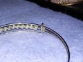 ФИНА ФИЛИГРАНЕН ТИП СРЕБРИСТА СТОМАНЕНА ХЕНД МЕЙД ГРИВНА 38007, снимка 6