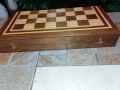  Шах-табла 34/34 с дървени фигури и  пулове, снимка 8