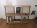 Нова дизайнерска етажерка Mørteens Ticonic / Home24 / дъбов фурнир, снимка 2