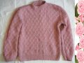 Дамски Вълнен Пуловер Плетени Пуловери Блузи Отличен подарък за зимата, снимка 5