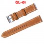 Подсилена каишка за часовник от естествена кожа 18/20/21/22/24мм, снимка 2