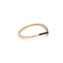 Златен дамски пръстен 0,89гр. размер:56 14кр. проба:585 модел:22111-6, снимка 2