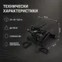 ️ Хидравличен степер с ластици и LCD брояч, черен, снимка 5