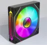 Нови 120 мм ARGB вентилатори Prism IV PRO с Infinity mirror ефект, снимка 5