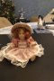 Двойка барокови изцяло порцеланови куклички , снимка 3