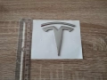 сребрист гланц лого Tesla, снимка 3
