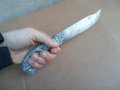 Старинен боен,окопен нож от 1Световна Война, снимка 7