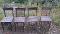 Дървени столове-40лв