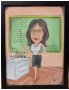 Ръчно рисувана карикатура - шарж по снимка за учител/ка, снимка 8