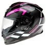Мото Каска SCORPION EXO-491 KRIPTA Pink-Black,очила,L 59-60см, снимка 2