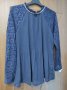 Продавам нова елегантна блуза с дантела и камъни, снимка 1 - Блузи с дълъг ръкав и пуловери - 34307285