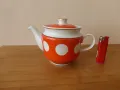 Украински порцеланов чайник 1975 г, снимка 2