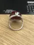 Сребърен пръстен със бакелит 925/5,61 грама, снимка 8
