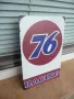 Метална табела 76 бензиностанции качествено гориво състезание писта бензин дизел, снимка 2