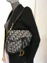 Dior Saddle Bag Oblique jacquard чанта, снимка 1