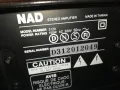 *NAD 3120 STEREO AMPLIFIER-ВНОС GERMANY 1210241850, снимка 4