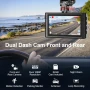 Dashcam предна и задна камера за кола Yansoo 32GB Карта 1080P 3" IPS, снимка 5