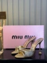 Miu Miu Дамски Обувки На Ток Миу Миу Код SK1295, снимка 4