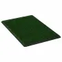 vidaXL Кучешка тоалетна с тава и изкуствена трева, зелена, 76x51x3 см, снимка 1