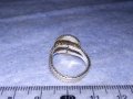 АРИСТОКРАТИЧЕН КЛАСИЧЕСКИ СРЕБЪРЕН МАРКОВ ПРЪСТЕН СРЕБРО 925 с ЮВЕЛИРНО ШЛИФОВАН ЧЕРЕН ОНИКС 37094, снимка 8