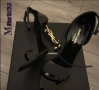 сандали на ток ysl saint laurent , снимка 4