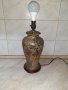 Страхотна голяма лампа стар китайски порцелан Сатцума, снимка 1