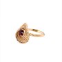 Златен дамски пръстен 1,80гр. размер:57 14кр. проба:585 модел:20170-3, снимка 2