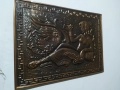 Старо руско медно пано/картина, снимка 3