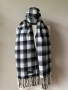 Мъжки, кариран шал от 100 % кашмир/ вълна, снимка 8