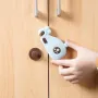 Многофункционален заключващ предпазител за шкафове, снимка 4