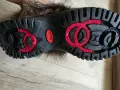 Луксозни италиански топли зимни ботуши No 36.5, с естествен косъм и обръщащи се шипове за лед, снимка 3