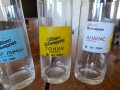 Стара колекция стъклени чаши Швепс, снимка 3