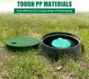 Natotela 6" кръгла вентилна кутия, 6 опаковки HDPE противоплъзгаща спринклерна клапанна кутия, снимка 4